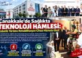 Çanakkale’de Sağlıkta Teknoloji Hamlesi: Robotik Yürüme Rehabilitasyon Cihazı Hizmete Girdi